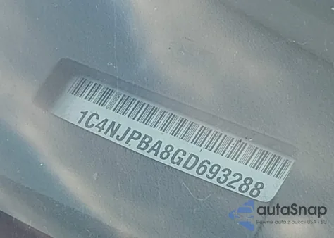 2016 Jeep Patriot Sport z USA, uszkodzony, nr VIN 1C4NJPBA8GD693288